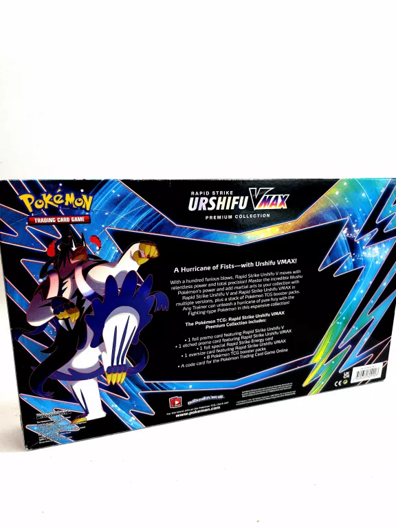 POKEMON TCG URSHIFU RAPID STRIKE VMAX KARTY ZESTAW