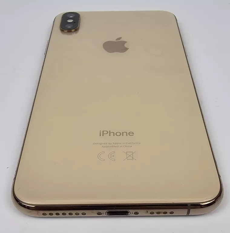 TELEFON APPLE IPHONE XS MAX 64GB 80% BATERII + PUDEŁKO | Smartfony