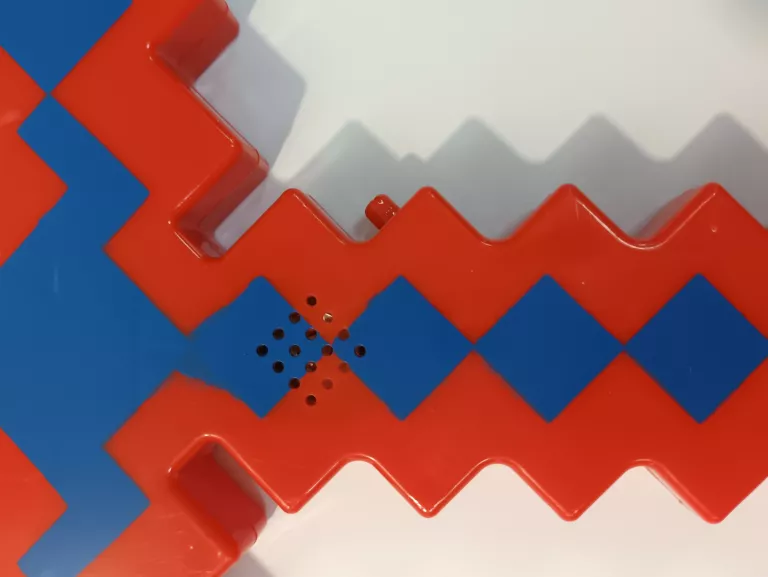ŚWIECĄCY MIECZ MINECRAFT CZERWONY