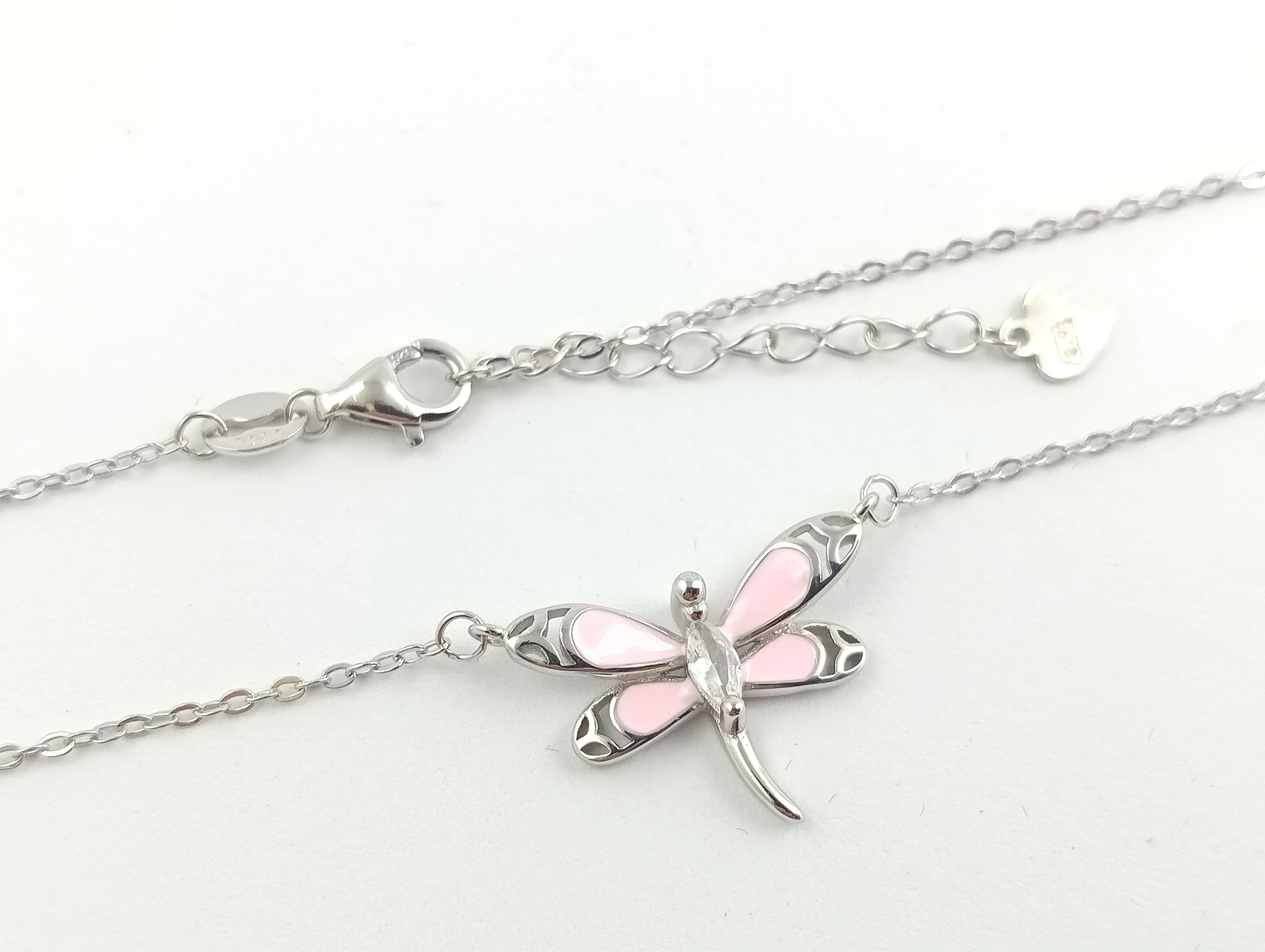 srebrna-celebrytka-925-rozowa-wazka-43-46-cm-rodzaj-2205-2