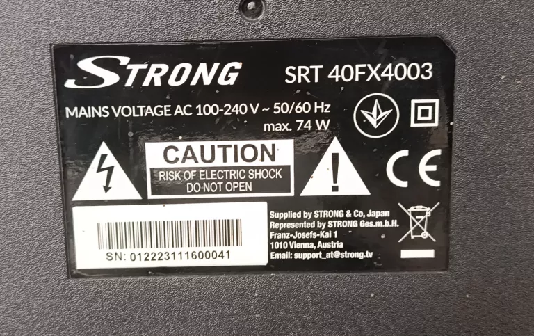 TELEWIZOR STRONG SRT 40FX4003
