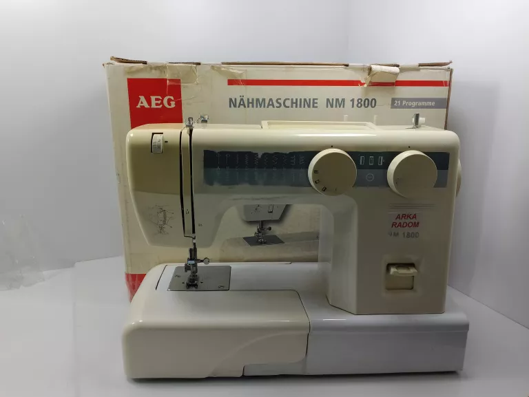MASZYNA DO SZYCIA AEG NM 1800 PUD