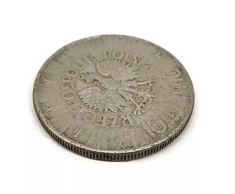 II RP, 10 ZŁOTYCH, 1939, PIŁSUDSKI