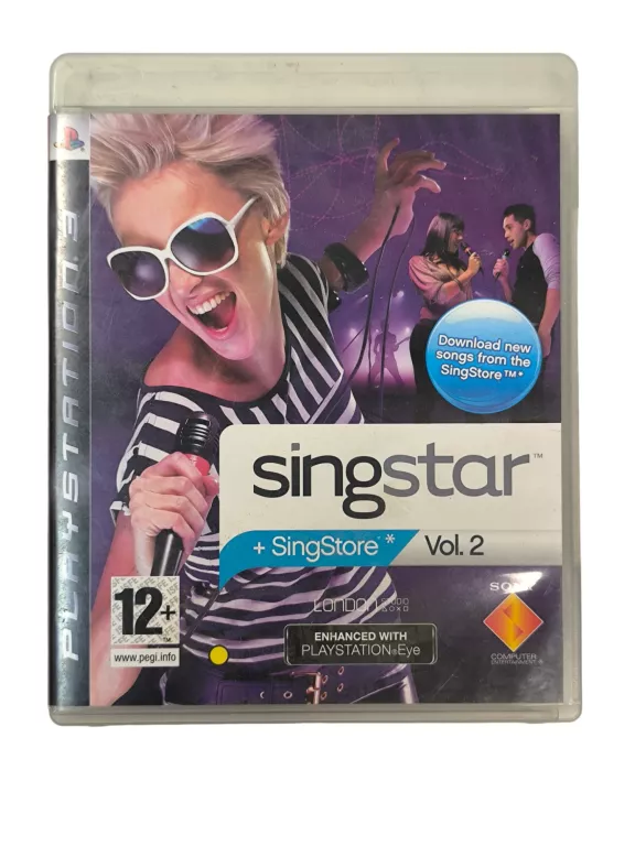 SINGSTAR VOL. 2 PS3 SONY PLAYSTATION 3 (PS3)