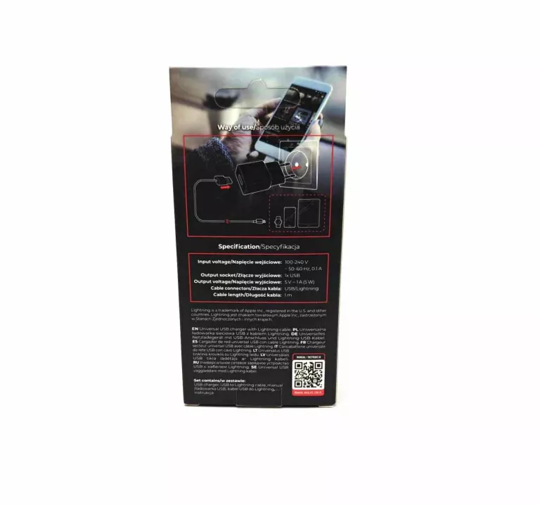 maxlife-ladowarka-sieciowa-mxtc-01-1x-usb-1abiala-kabel-lightning-ean-gtin-5900495758484