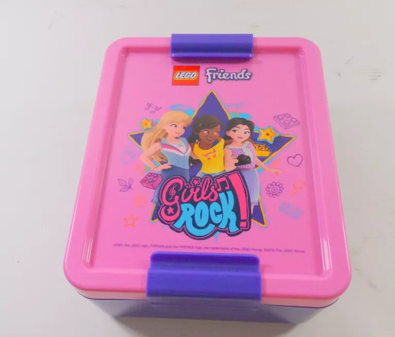 LUNCHBOX RÓŻOWY LEGO