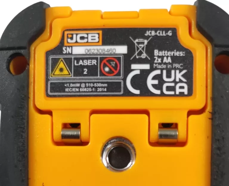 poziomica-laserowa-samopoziomujaca-laser-krzyzowy-zielony-statyw-jcb-20m-stan-uzywany