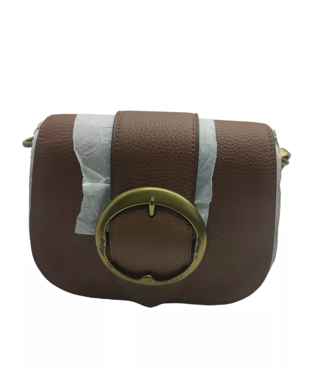 TOREBKA RALPH LAUREN MINI LNX-SDL-CBX-SMA BRĄZOWA