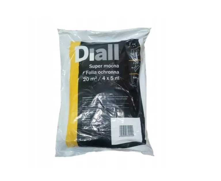 FOLIA DIALL SUPER MOCNA 4 X 5 M 0,05 MM