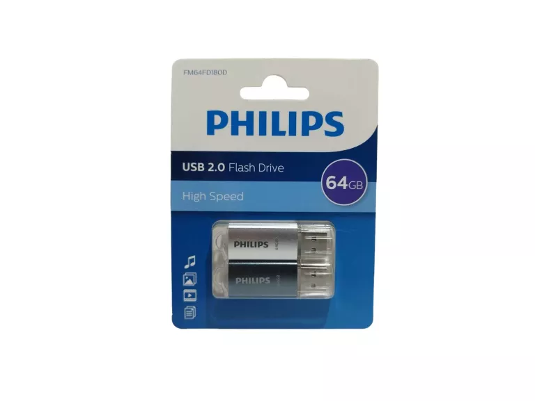 DUOPACK PENDRIVE PHILIPS 64 GB X 2 / DWUPAK 128 GB