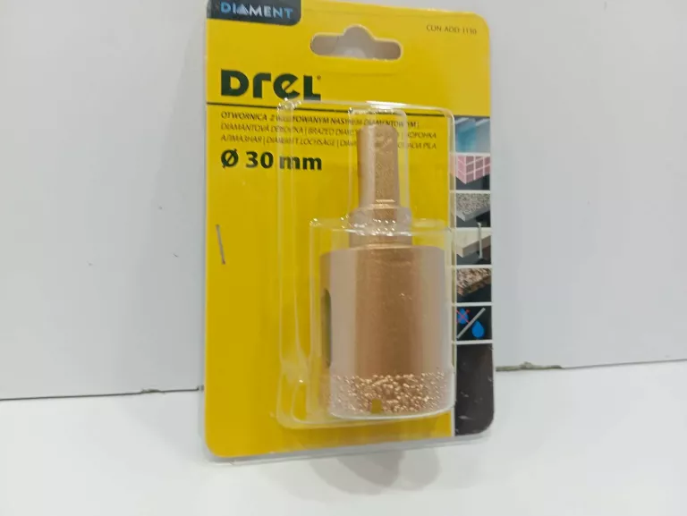 DREL CON-AOD-1130 OTWORNICA DIAMENTOWA 30 MM
