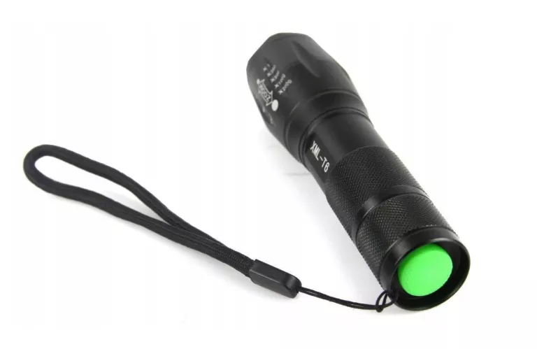 LATARKA TAKTYCZNA LED ZOOM XML-T6 DUŻY  ZASIĘG X2000