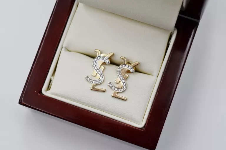 zlote-kolczyki-na-sztyft-ysl-pr585-14k-2g-ean-gtin-5705082927409