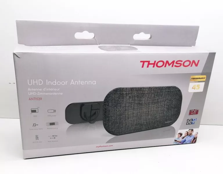 ANTENA WEWNĘTRZNA UHD THOMSON ANT1539 OPIS!