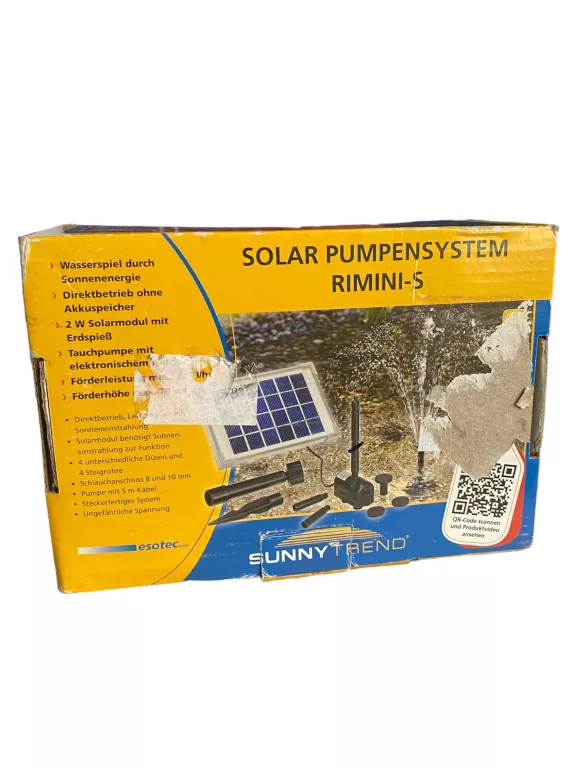 SOLAR PUMPENSYSTEM RIMINI S+PUD