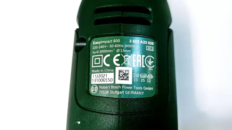WIERTARKA BOSCH EASYIMPACT 600 / WALIZKA