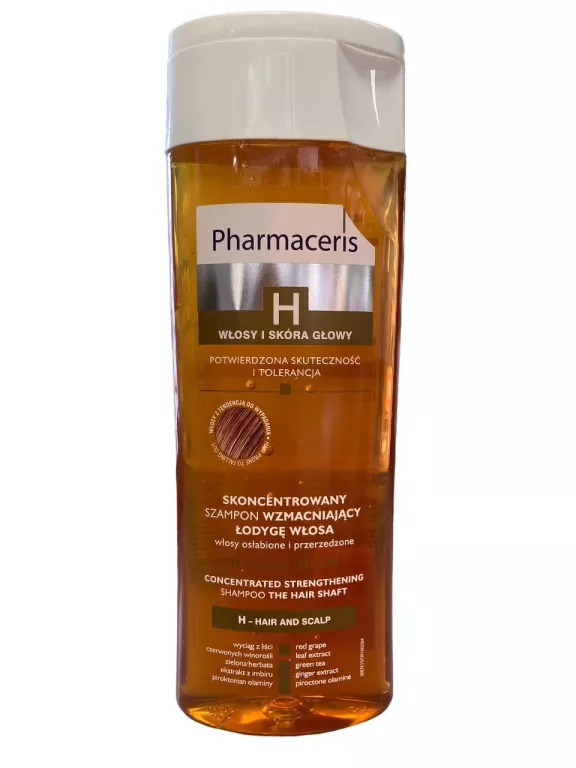 PHARMACERIS H SZAMPON WZMACNIAJĄCY ŁODYGĘ WŁOSA DO WŁ. OSŁABIONYCH 250ML