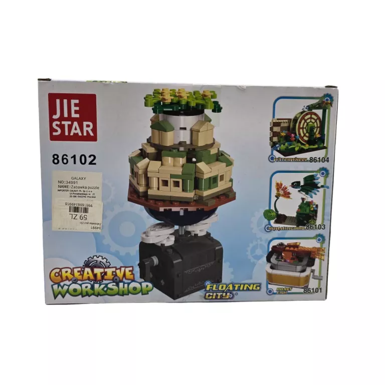 JIE STAR KLOCKI MINI PAŁAC