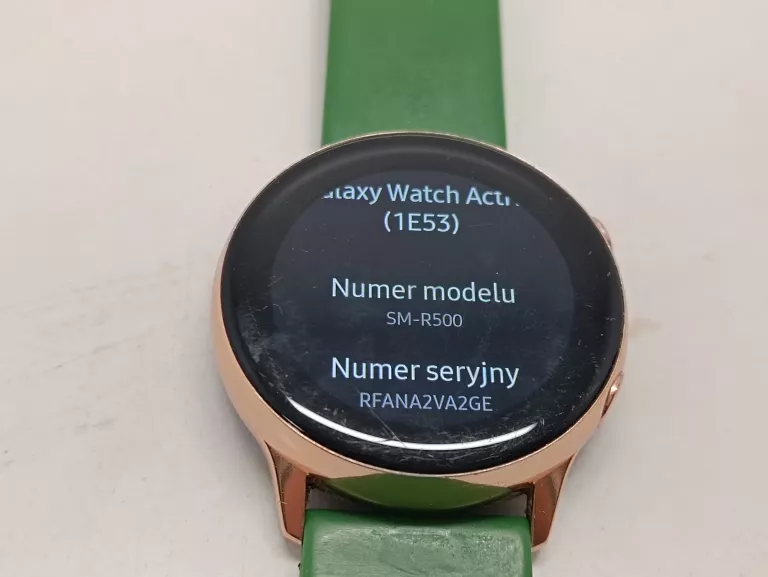 SAMSUNG GALAXY WATCH ACTIVE SM-R500 + ŁAD