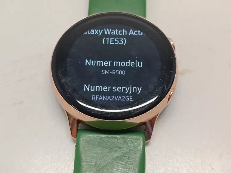 SAMSUNG GALAXY WATCH ACTIVE SM-R500 + ŁAD