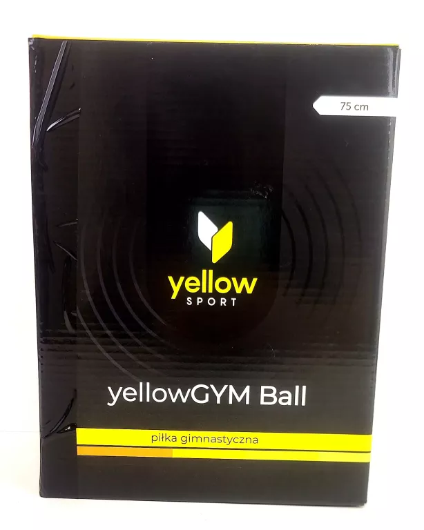 PIŁKA GIMNASTYCZNA YELLOW SPORT