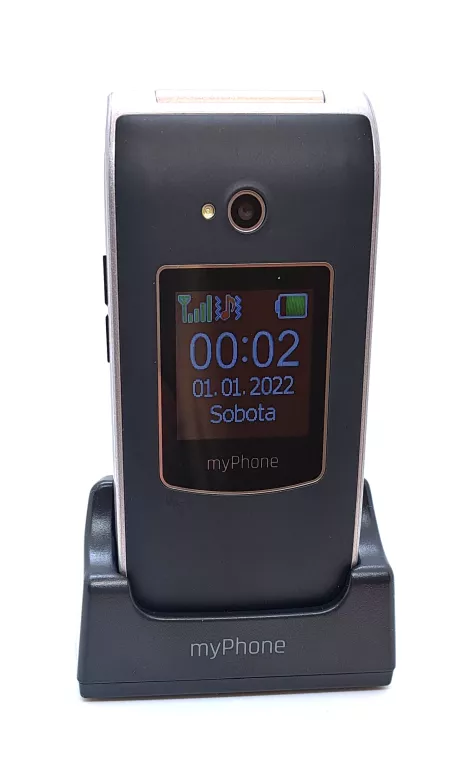 TELEFON KOMÓRKOWY MYPHONE RUMBA 2 32 MB / 32 MB 2G CZARNY KOMPLET
