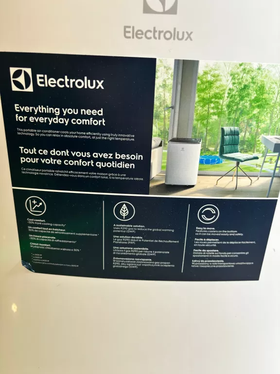 KLIMATYZATOR PRZENOŚNY ELEKTROLUX EXP34U338HW
