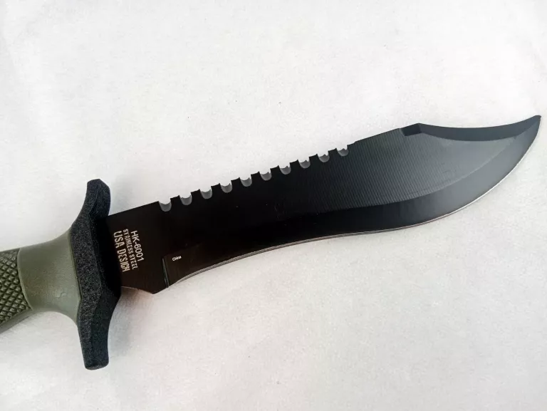 NÓŻ MYŚLIWSKI MASTER CUTLERY SURVIVAL BLACK