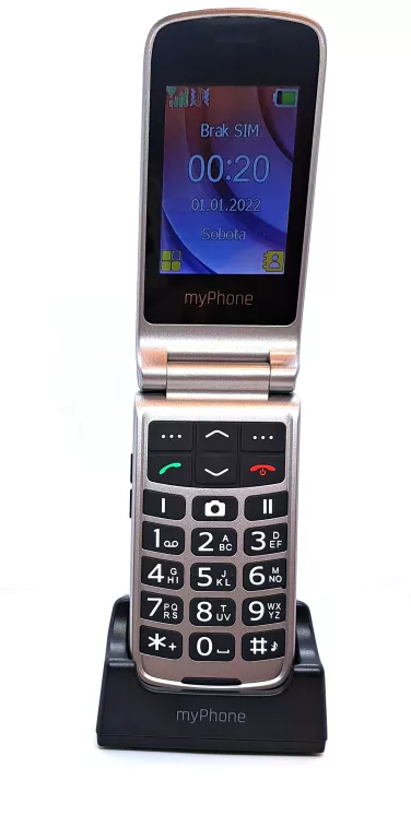 TELEFON KOMÓRKOWY MYPHONE RUMBA 2 32 MB / 32 MB 2G CZARNY KOMPLET