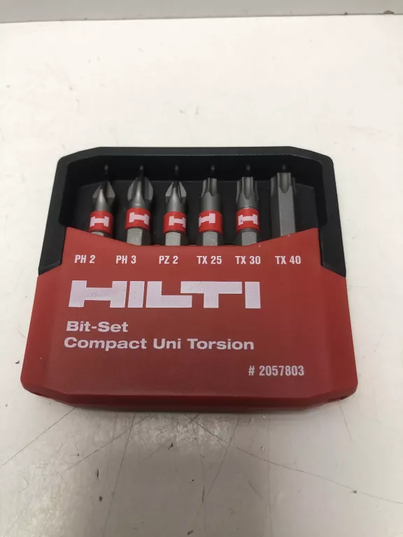 BITY HILTI BIT-SET COMPACT UNI TORSION 2057803