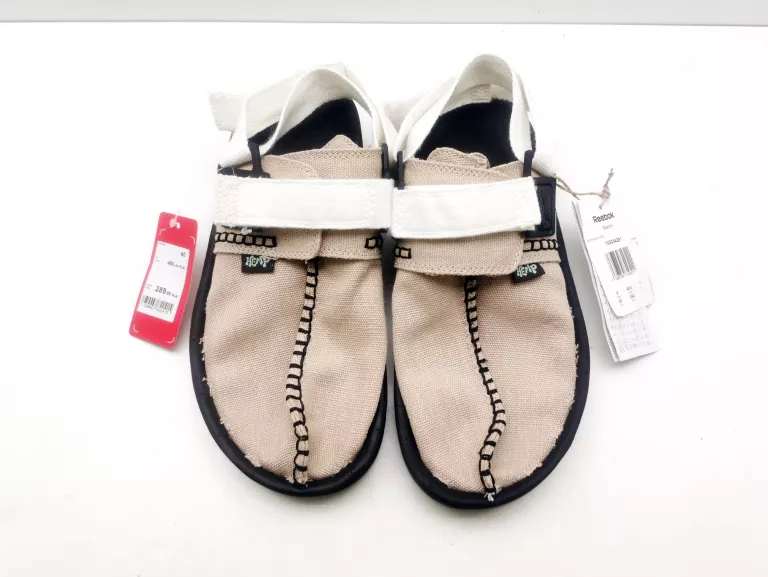 KLAPKI BEŻOWE REEBOK BEATNIK R.40,5