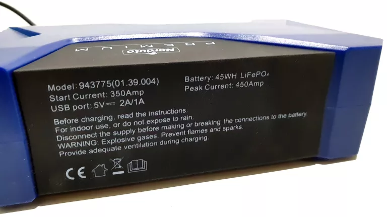 URZĄDZENIE ROZRUCHOWE POWERBANK BOOSTER NORAUTO PREMIUM 350-450A