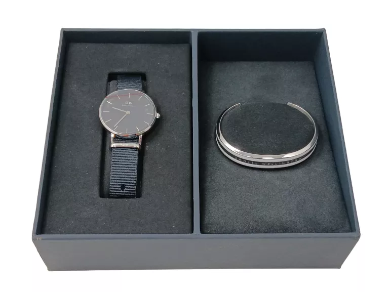ZEGAREAK DAMSKI DANIEL WELLINGTON ST.MAWES + BRANSOLETKA