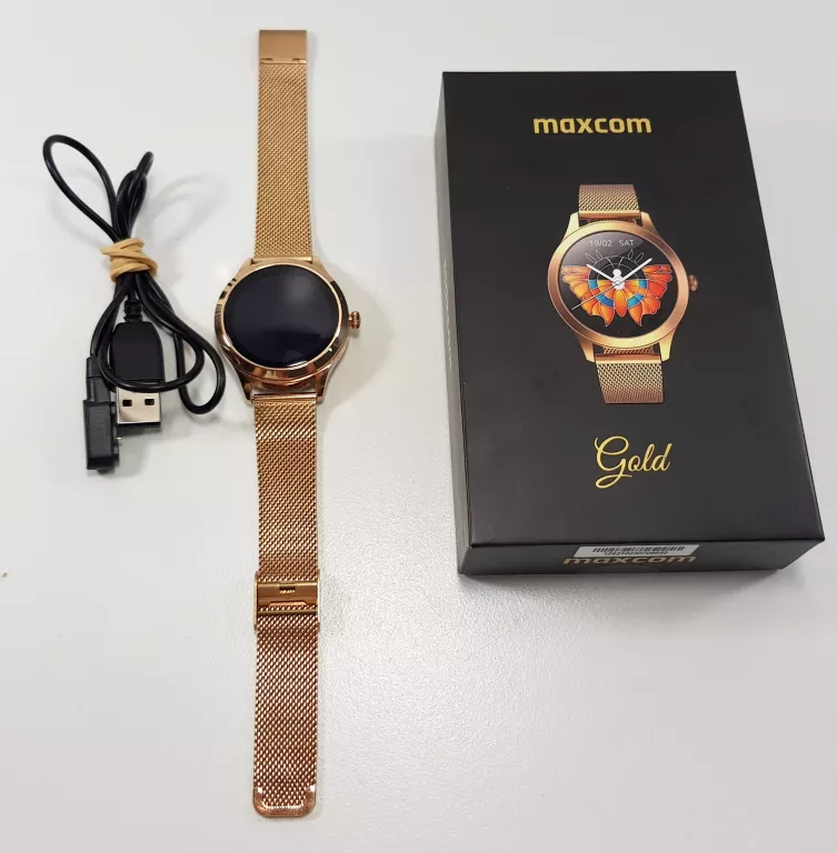 SMARTWATCH MAXCOM GOLD KOMPLET