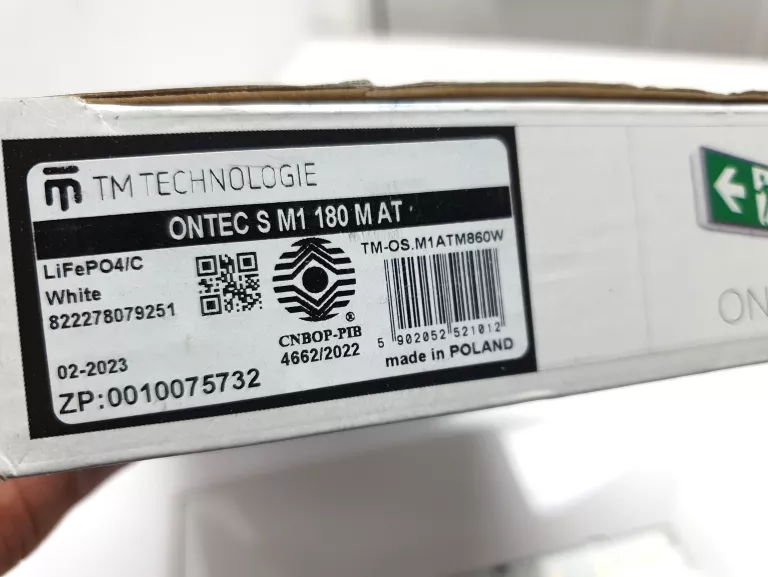 OPRAWA AWARYJNA ONTEC S M1 180 M AT(367/22)