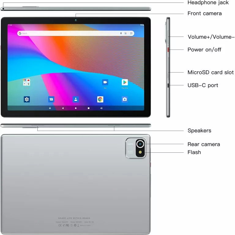 TABLET SMART LIFE MB1001 64 GB 2GB