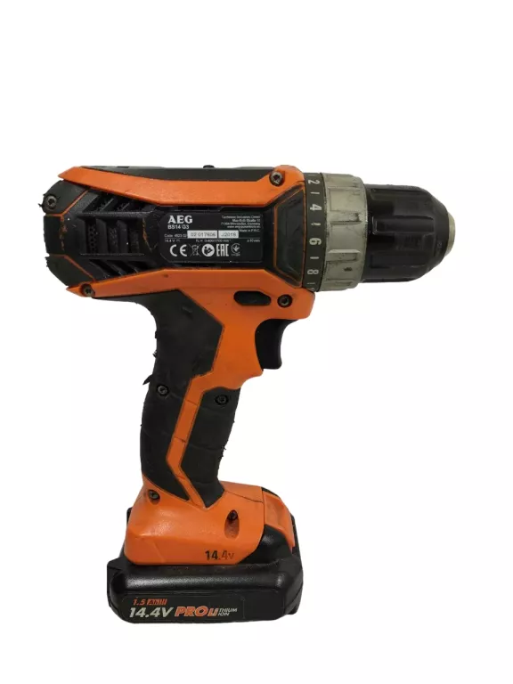 WKRĘTARKA AEG BS14G3 14V - ZASILANIE AKUMULATOROWE
