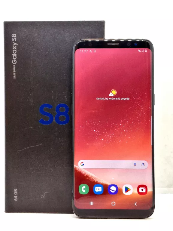 SMARTFON SAMSUNG GALAXY S8 4GB/64GB MIDNIGHT BLACK