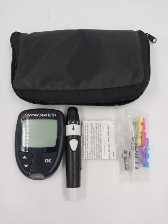 GLUKOMETR CONTOUR PLUS ELITE + AKCESORIA