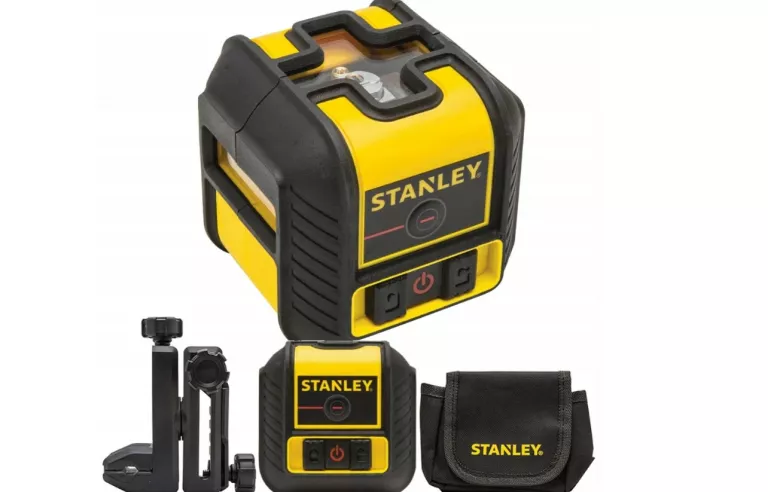STANLEY LASER KRZYŻOWY CROSS 90 CZERWONY POZIOMICA LASEROWA STHT77502-1