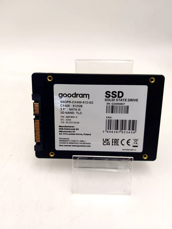 DYSK SSD SSDPR-CX400-512 -G2 GOODRAM