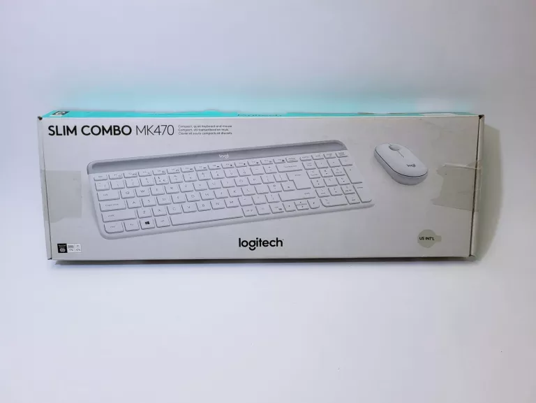 ZESTAW BEZPRZEWODOWY KLAWIATURA + MYSZ LOGITECH MK470 KOMPLET GWARANCJA