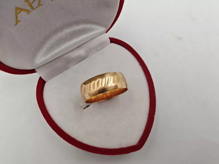 ZŁOTA OBRĄCZKA WARMET 585 3.99G R21