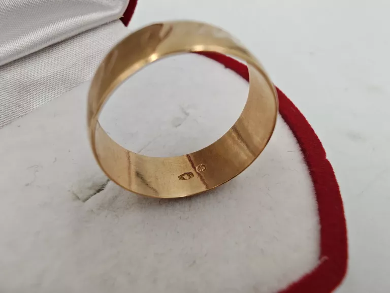 ZŁOTA OBRĄCZKA WARMET 585 3.99G R21