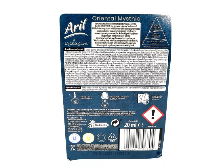 ARIL WKŁAD ELEKTRYCZNY 20 ML