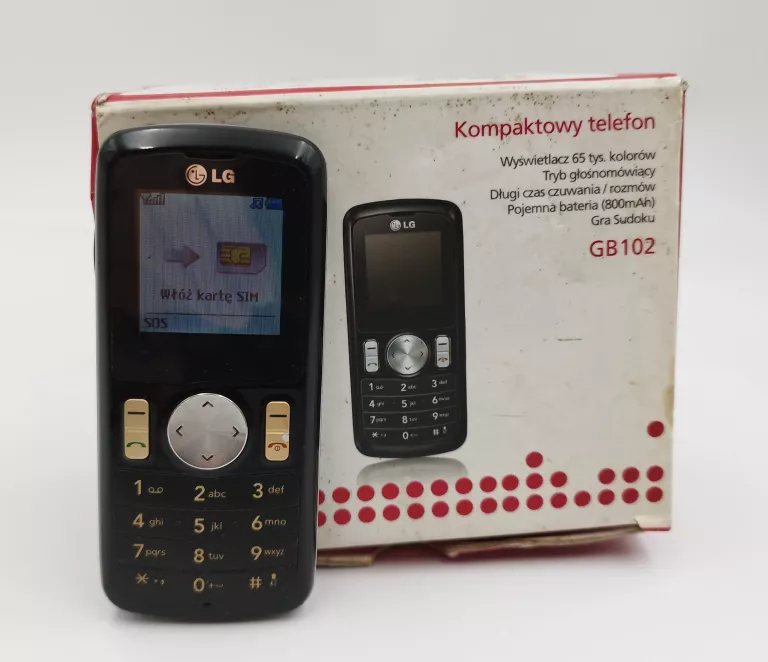 TELEFON KLAWISZOWY LG GB102