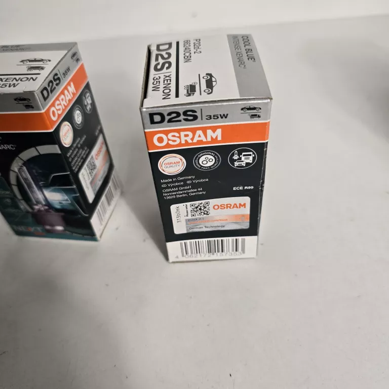 OSRAM D2S COOL BLUE INTENSE NEXT GEN ŻARNIK XENON BIAŁY 6200K 35W 85V 6624