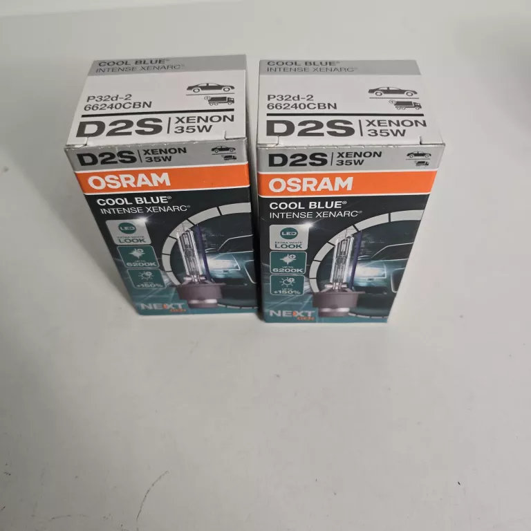 OSRAM D2S COOL BLUE INTENSE NEXT GEN ŻARNIK XENON BIAŁY 6200K 35W 85V 6624