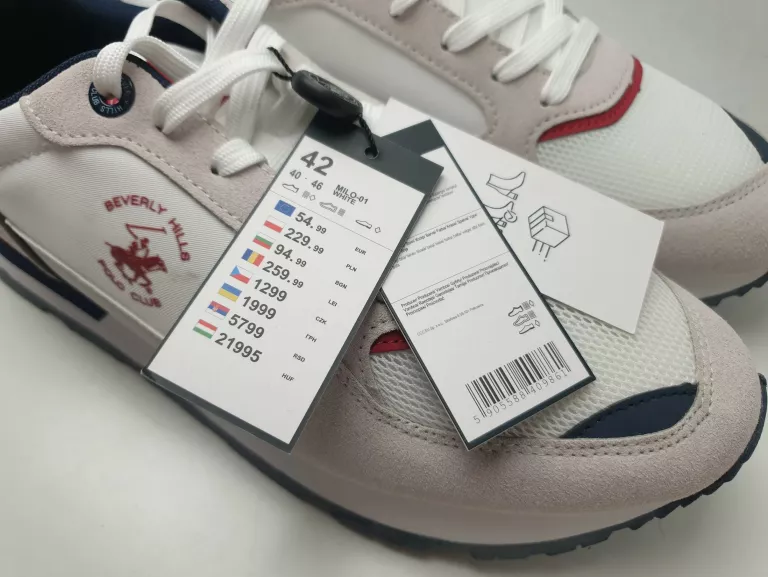 BUTY U.S. POLO ASSN. -MILO-01 ROZMIAR 42 DŁ.WKŁAD.27,7 CM