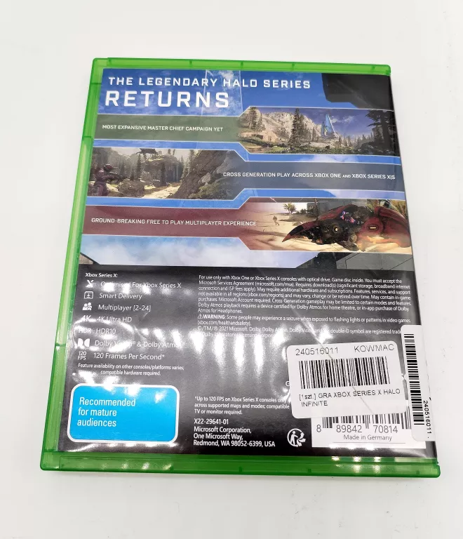 GRA XBOX SERIES X HALO INFINITE